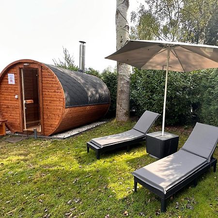 Veluwe Vakanties Chalets With Private Barrel Sauna - With Pool Bar And Restaurant Facilities In The Veluwe National Park Putten Dış mekan fotoğraf